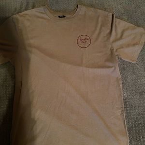 Brixton tan/light brown t shirt